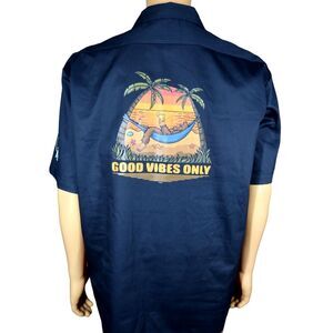 Goats Trail Dickies Shirt Sz L Off Road 4x4 Jeep Bronco Toyota Big Foot Festival